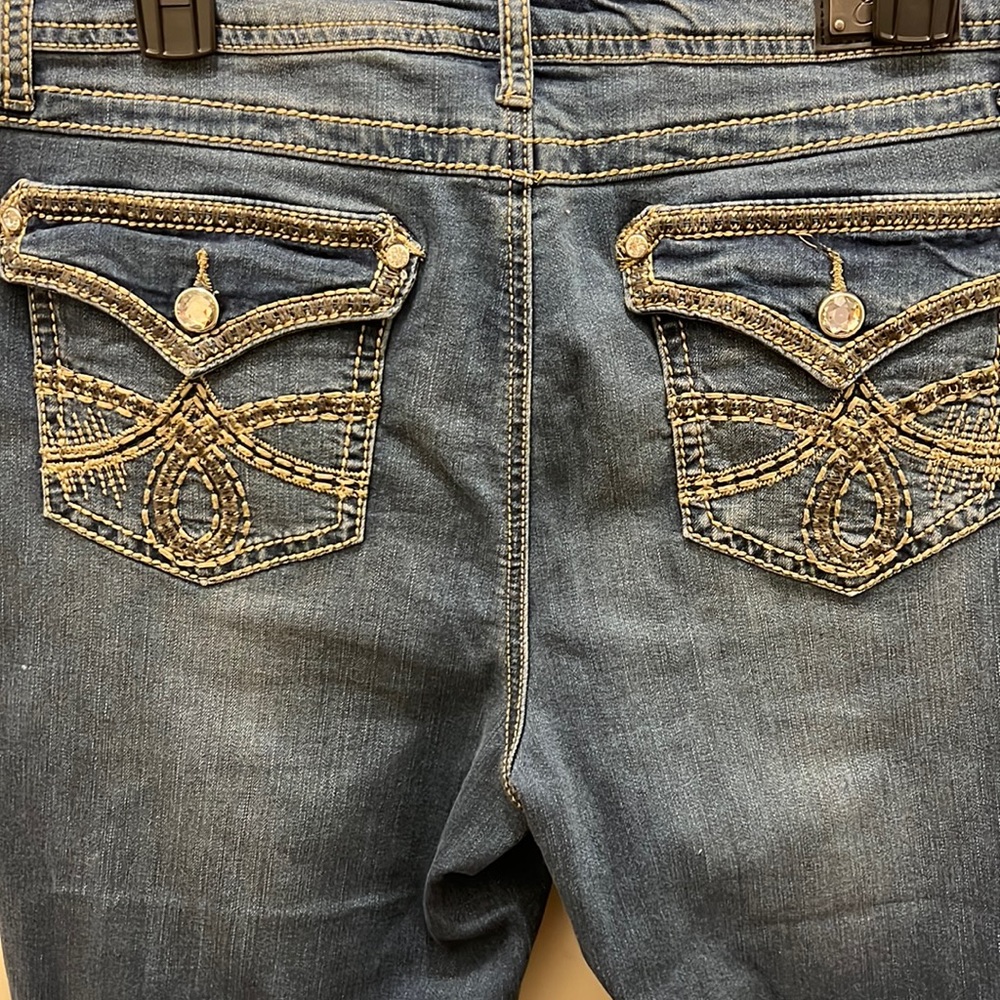 Earl Jeans rhinestone embellished Ladies size 16